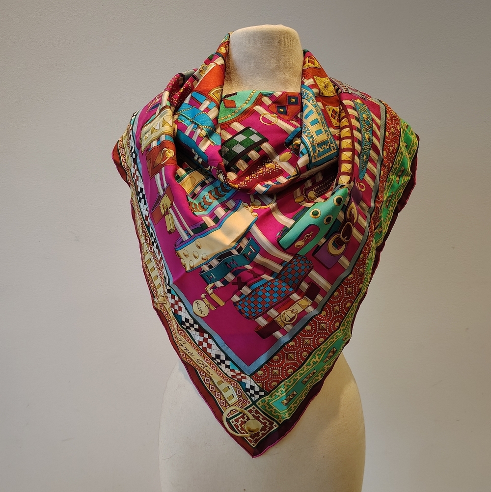 Hermes Scarf, Colliers De Chien